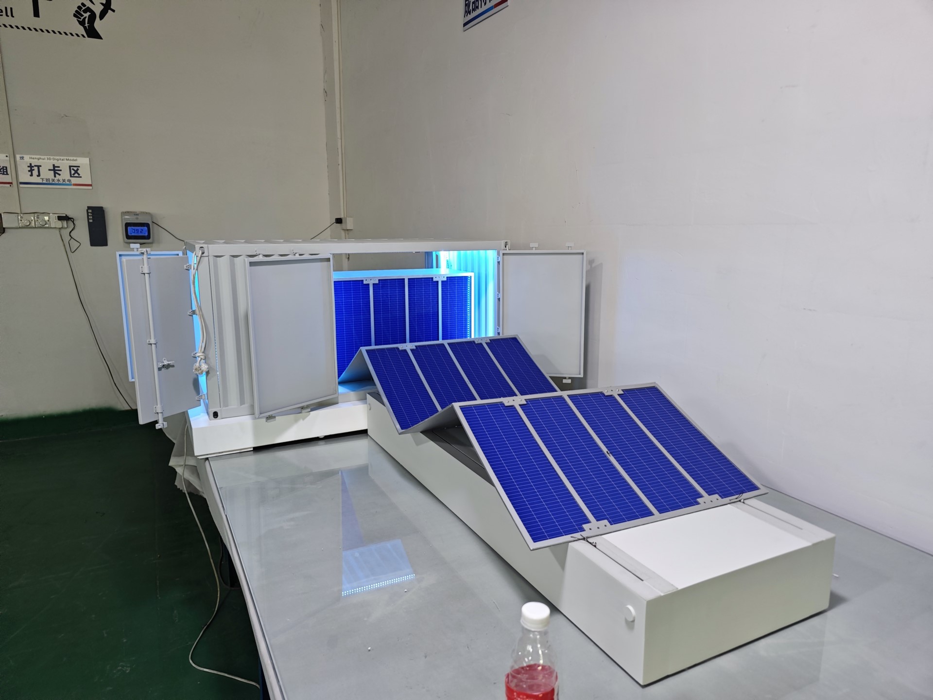 新能源太阳能光伏模型制作厂家 光伏展示教学模型定制工厂