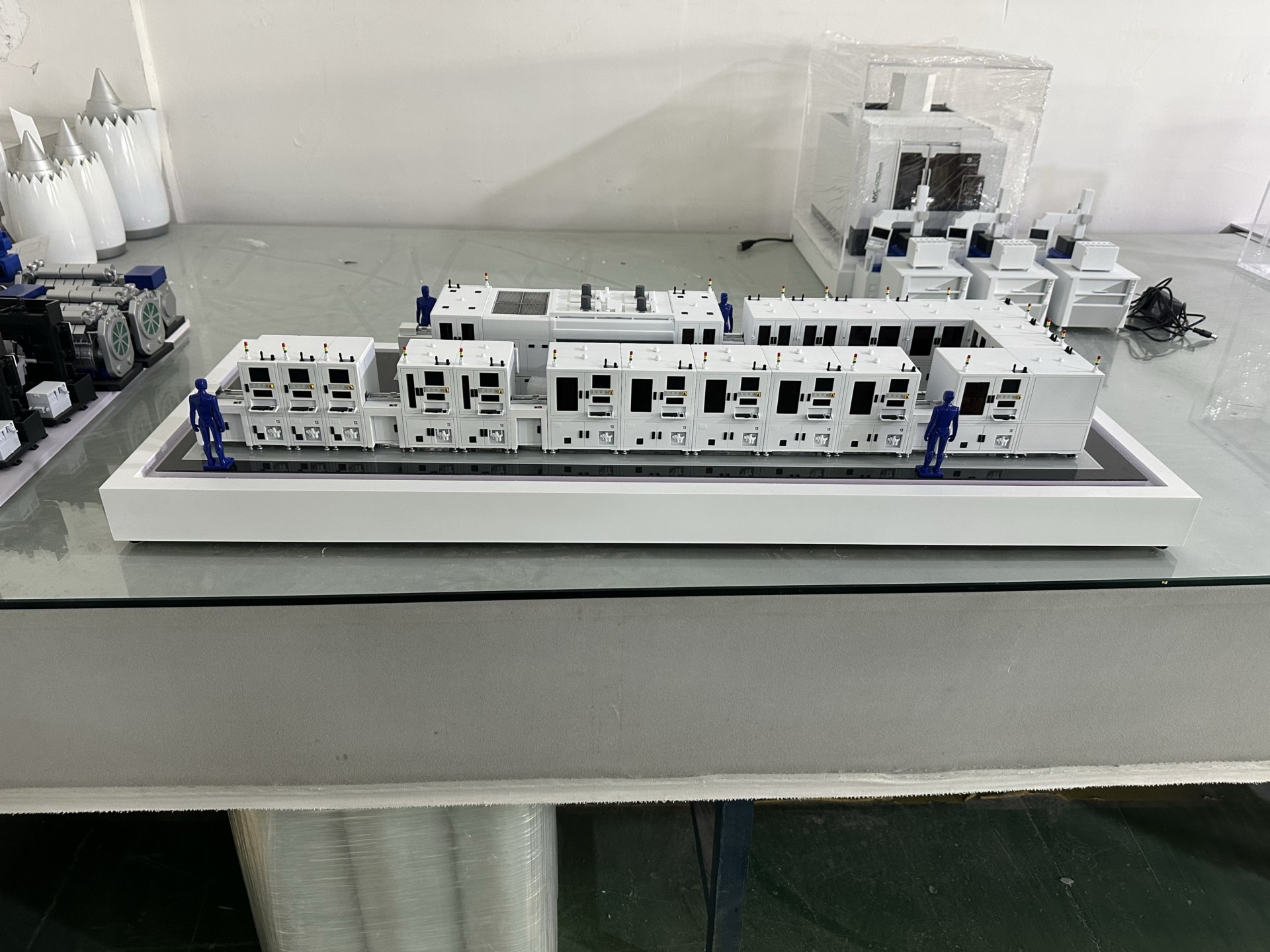 工业设备沙盘模型制作厂家 产线沙盘模型定制工厂