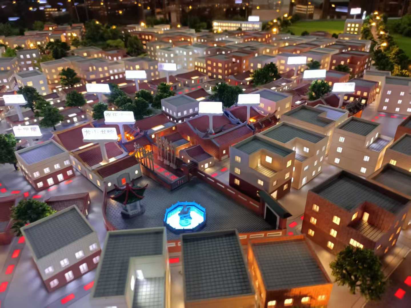 Architectural Scale Model with LED Lighting Architectural Scale Model with LED Lighting