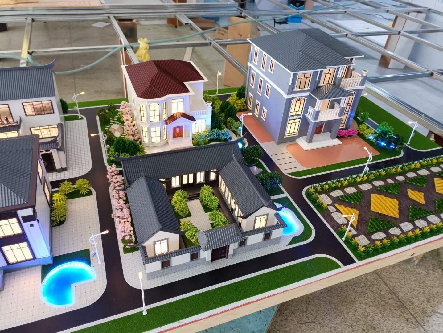 Waterproof Treatment Urban Planning Model Waterproof Treatment Urban Planning Model