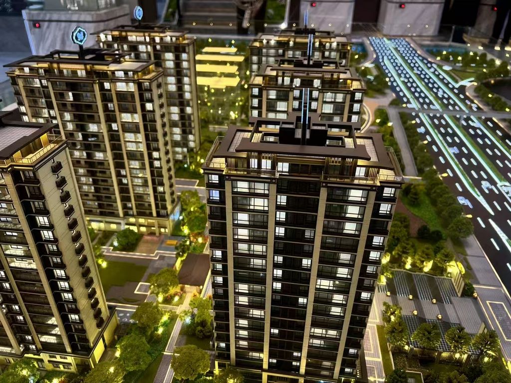 Commercial Mall Architectural Scale Model Commercial Mall Architectural Scale Model