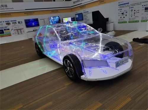 車展透明概念車互動模型 車輛模型