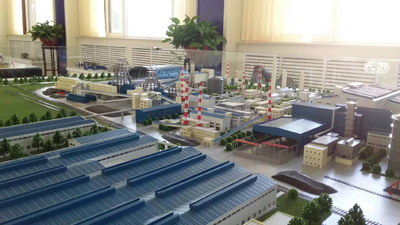 火力發(fā)電廠廠區(qū)沙盤模型制作廠家-電力模型