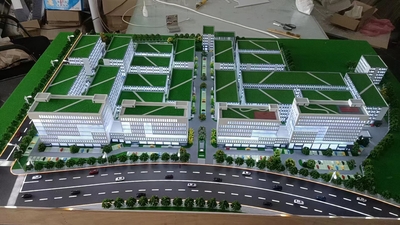 城市规划沙盘模型