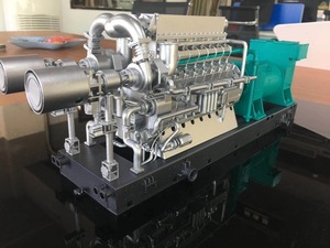 发动机设备模型制作厂家 东莞微缩模型定制工厂