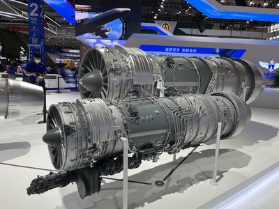 工业发动机模型