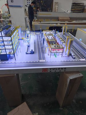工业布局展示模型定制工厂,工业设施场景模型制作