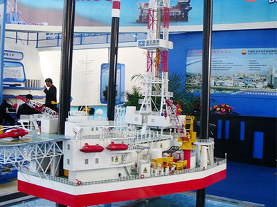 海上石油鉆井臺模型-設備模型制作工廠