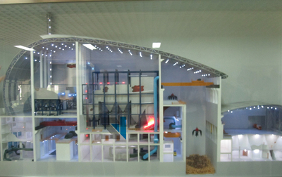 垃圾發(fā)電站模型制作工廠-沙盤模型定制廠家