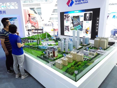 風(fēng)力發(fā)電廠沙盤模型制作廠家-展廳模型廠家定制
