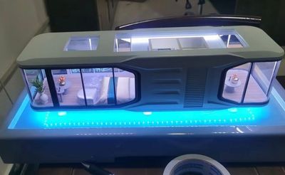 太空艙微縮模型制作廠家 &nbsp;微縮模型定制工廠