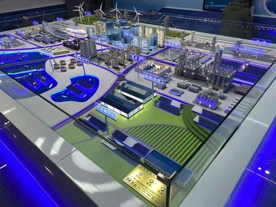 风光互补沙盘模型制作工厂，发电系统沙盘模型