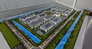 厂区沙盘模展示模型源头厂家,工业园区沙盘模型定制工厂