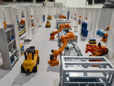 生產(chǎn)線沙盤模型制作廠家-工業(yè)沙盤模型定制工廠