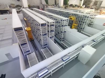 自動(dòng)化倉(cāng)儲(chǔ)沙盤模型制作廠家-工業(yè)模型