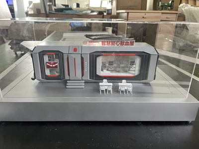 獻血屋太空艙模型制作工廠-沙盤模型定制廠家