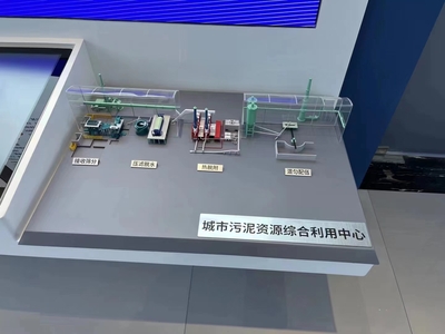 城市危廢收集貯存環(huán)保處置模型-沙盤模型定制廠家