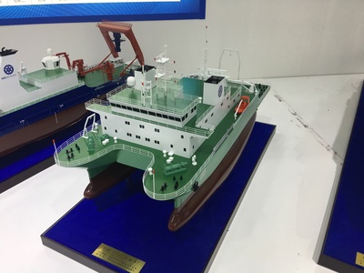 实验1号船舶模型