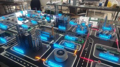 綠色能源融合化工沙盤模型制作廠家-展廳模型