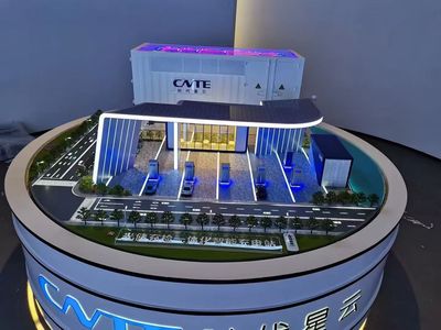 光储充智能一体化充电站微缩模型厂家制作