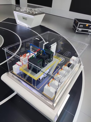 工業(yè)設備模型制作廠家 金屬3D打印設備粉末管理系統(tǒng)模型定制