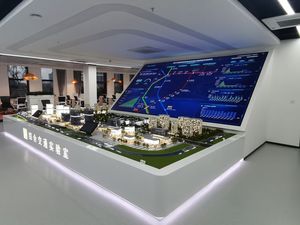綜合交通實驗室演示沙盤模型制作廠家