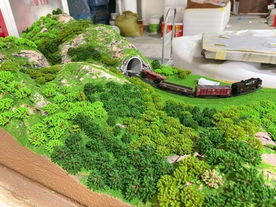 火車隧道沙盤模型制作廠家--沙盤模型定制工廠