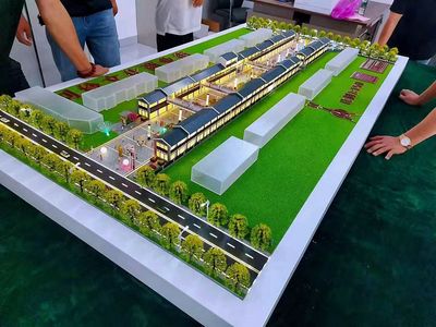 文化商业街沙盘模型定制工厂,建筑模型制作工厂
