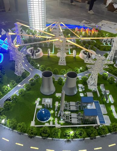 新能源電力系統(tǒng)模型制作廠家  沙盤模型定制工廠