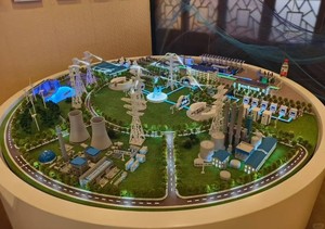 新能源儲(chǔ)能沙盤模型制作廠家 風(fēng)電能源沙盤模型定制 恒美