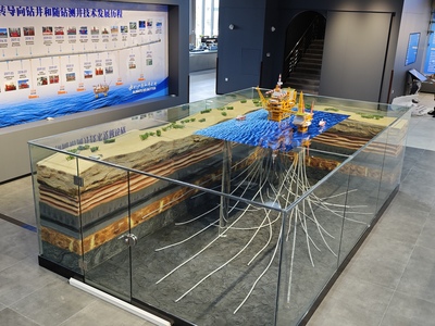 中海萬泰海上石油鉆井平臺-沙盤模型制作廠家