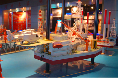 東營機械設備模型制作廠家-展廳模型