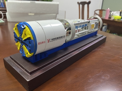 盾構機模型制作廠家-工業(yè)模型定制工廠