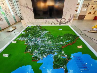 地形地貌沙盘模型 &nbsp;模型制作厂家