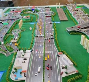 交通樞紐沙盤模型廠家, 智能交通沙盤模型制作廠家