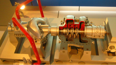 陜西鼓風機設(shè)備模型展廳模型-工業(yè)模型制作廠家