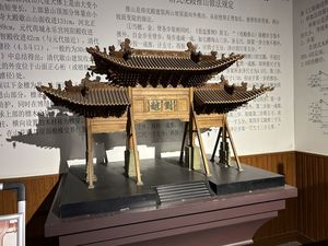 唐代风格古建筑模型制作厂家，博物馆展示模型定制工厂