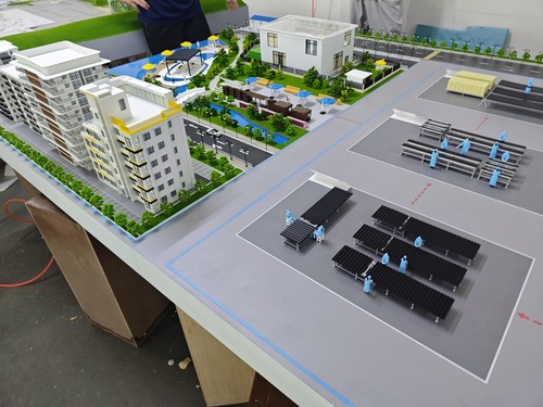 工業(yè)園區(qū)規(guī)劃沙盤模型制作廠家深圳設備沙盤模型定制