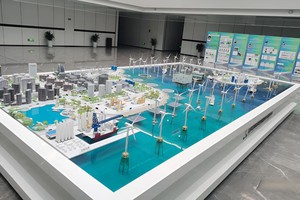 海上能源沙盤(pán)模型制作廠家 新能源沙盤(pán)模型定制
