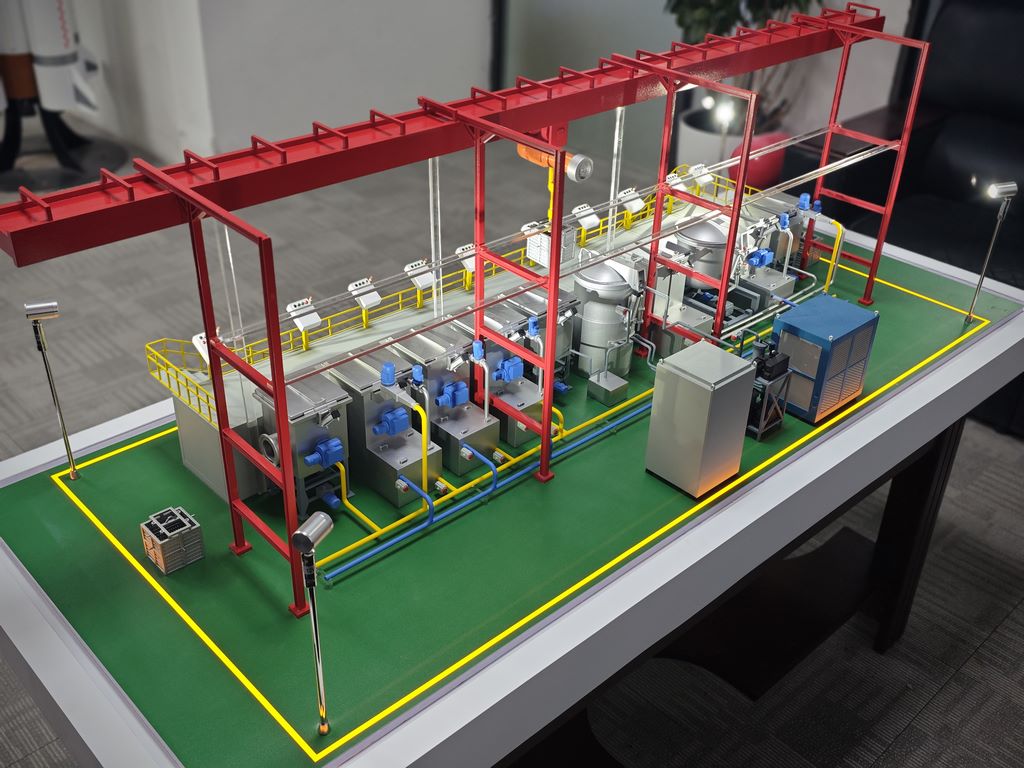 Manufacturer of equipment production line models for steel plants