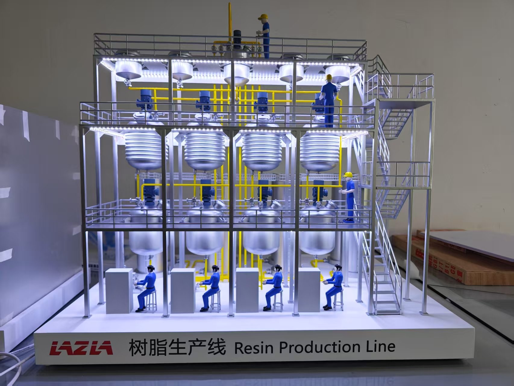 Resin production line model manufacturer