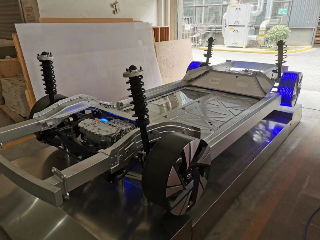New Energy Vehicle Chassis Model Manufacturing Plant