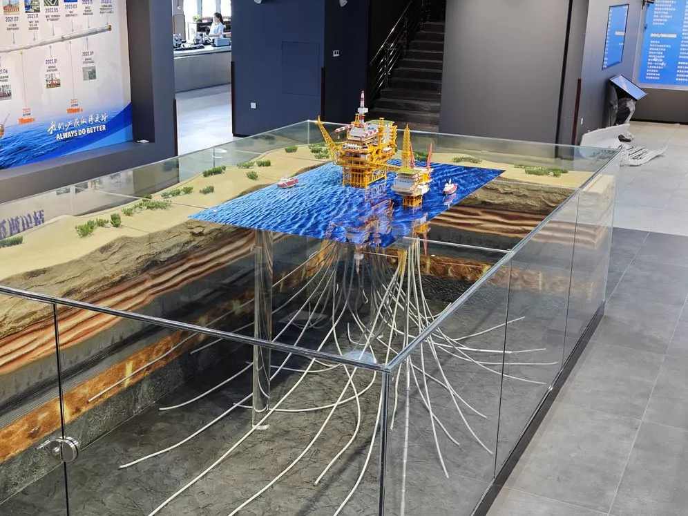 Industrial sand table model