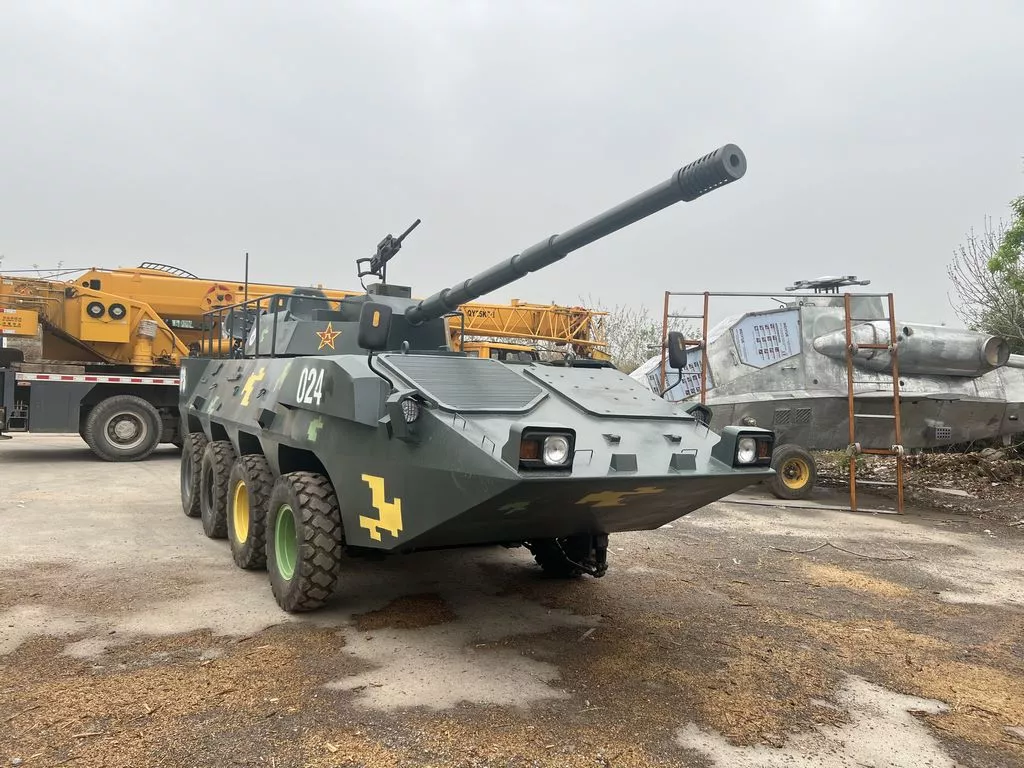 ZBL-08步兵战车模型定制工厂,军事车模型制作厂家