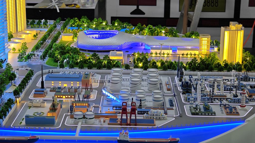 Sand Table Model Custom for Design Firm