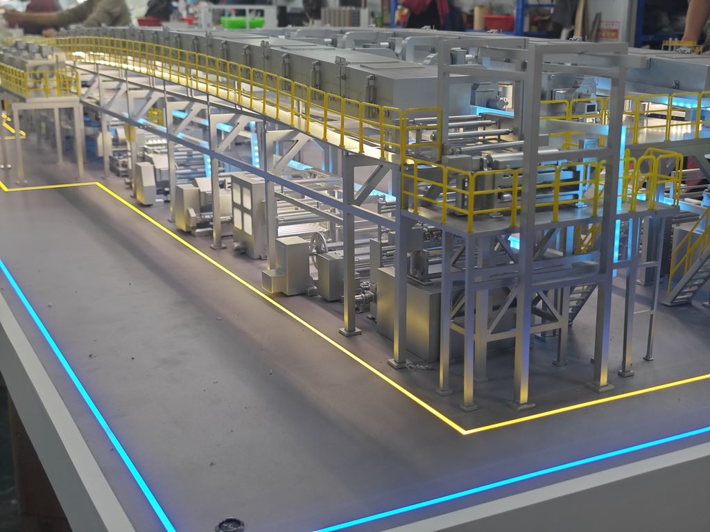 Customized industrial production line model manufacturer