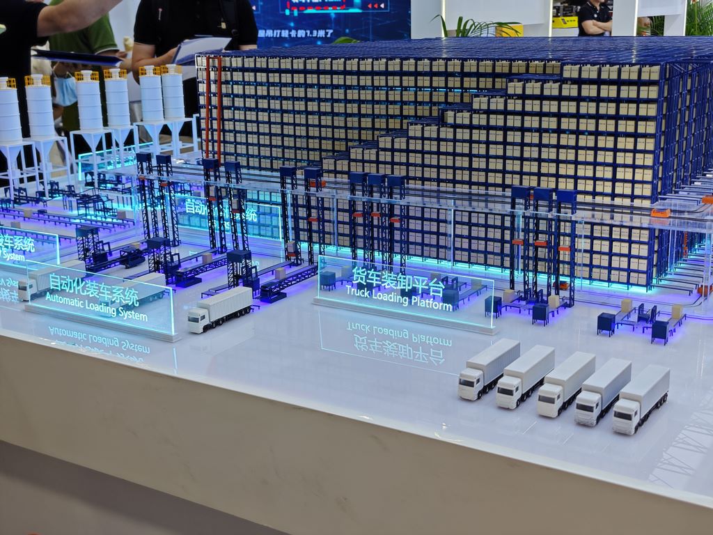 Warehouse Logistics Digital Sand Table Model Factory
