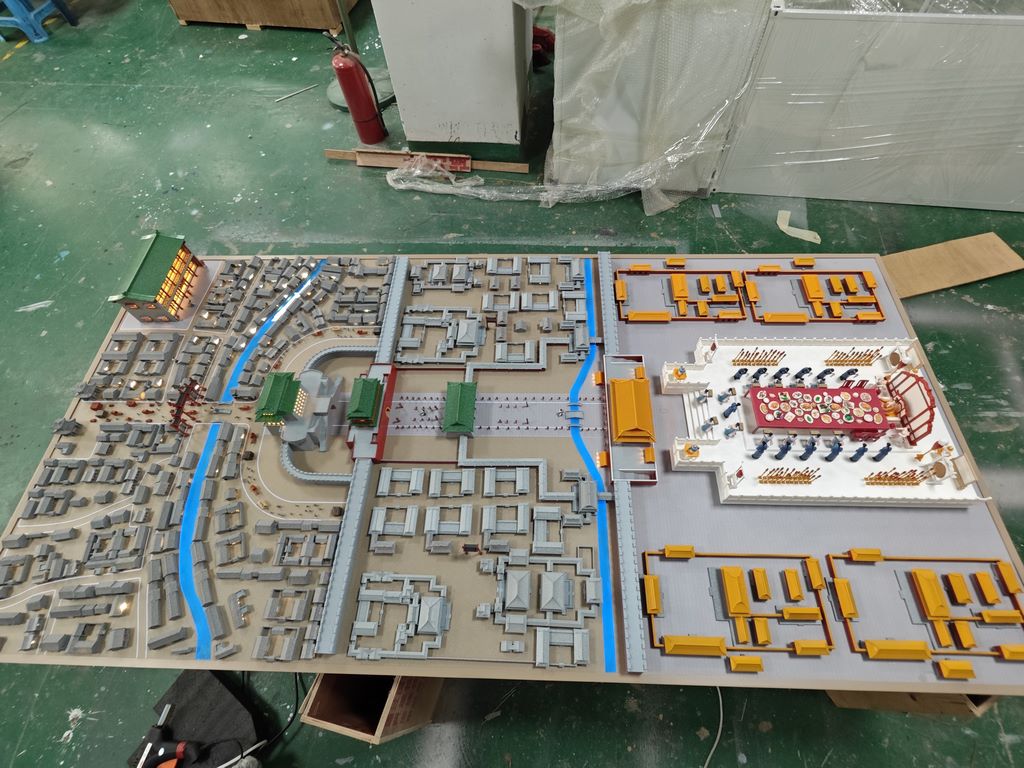 Bespoke Architectural Models with lighting