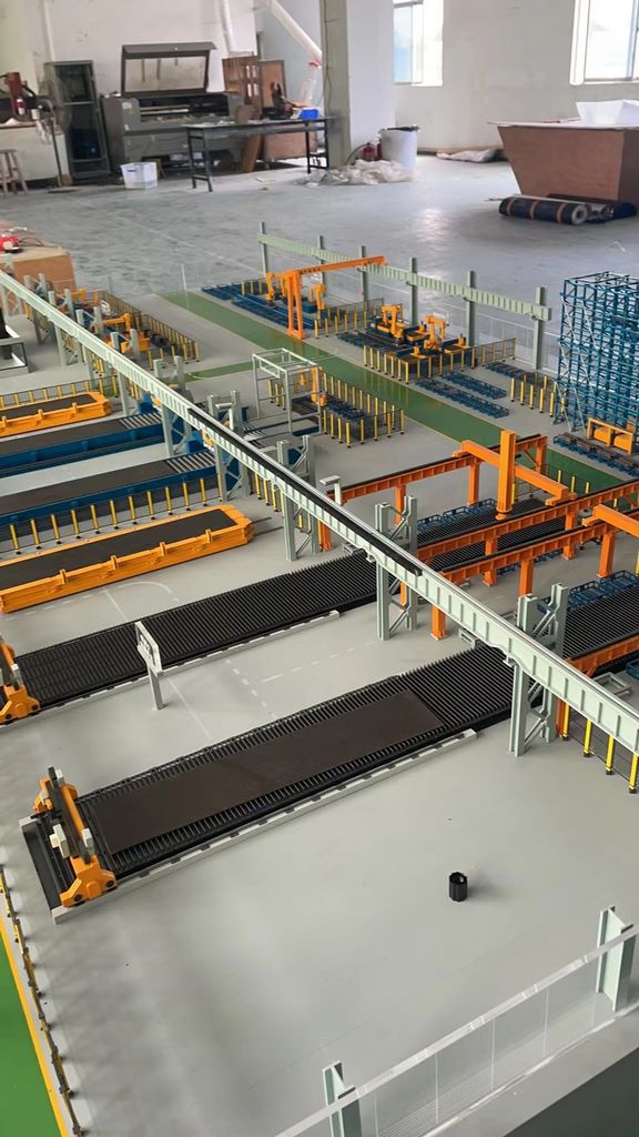 Customized sand table model production