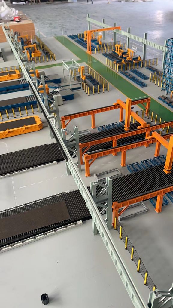 Customized sand table model production